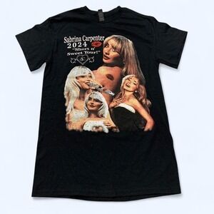 Sabrina Carpenter 2024 Short n' Sweet Tour T-Shirt Sz S
